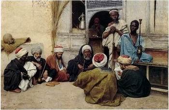 unknow artist Arab or Arabic people and life. Orientalism oil paintings 148 china oil painting image